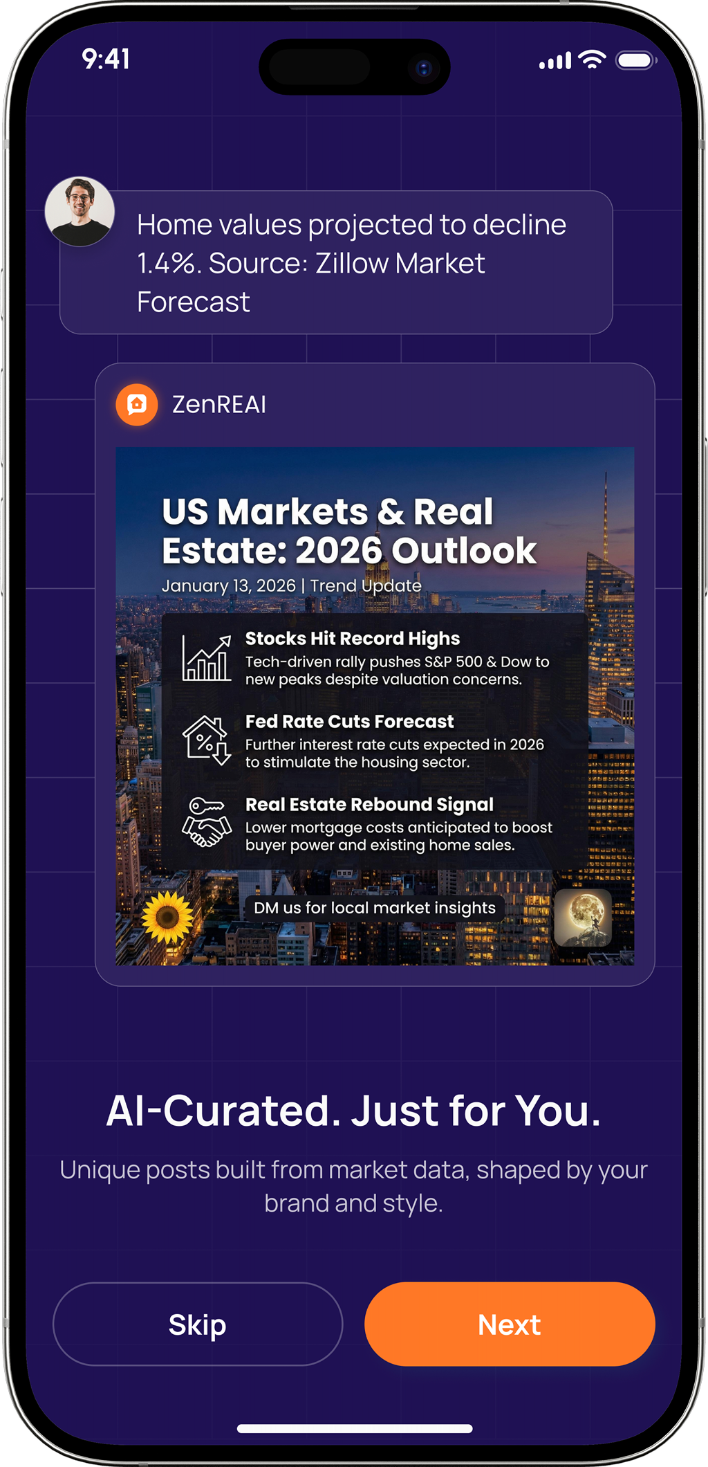 Topic-Driven Content Creation Screenshot