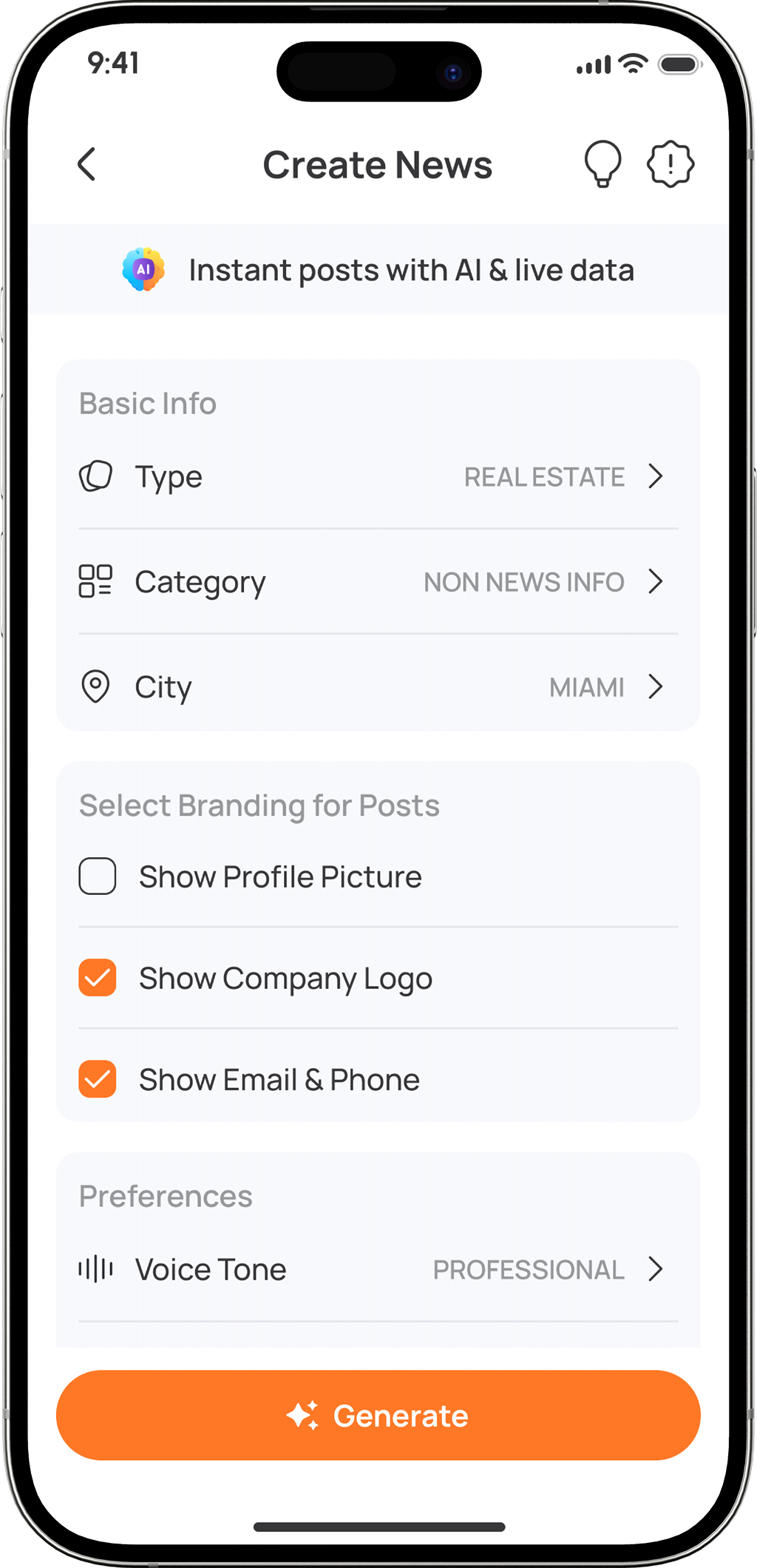 Full Personalization Screenshot